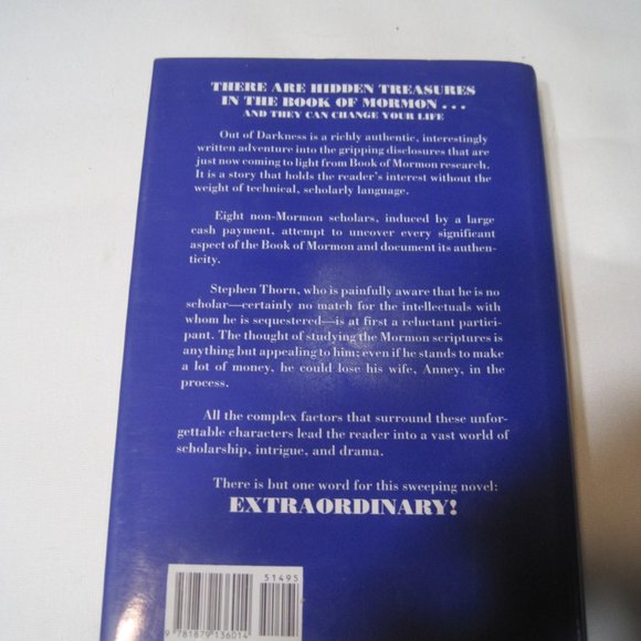 OUT OF DARKNESS By Keith C. Terry and Maurice R. Tanner - 1991 Hardcover Book - Picture 3 of 16
